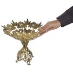 میوه خوری برنزی طرح انگور - Image 3