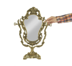 آینه و شمعدان برنزی مدل فرانسوی - Image 4