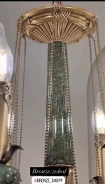 لوستر طرح باران ۱۲ شعله - Image 3