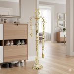 ست پاشنه کش برنزی طرح بالرین - Image 2