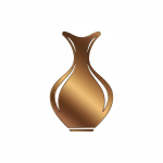 گلدان برنزی