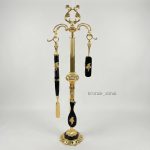 ست پاشنهکش برنزی بههمراه برس کفش و لباس – برنز زحل