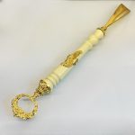 پاشنه‌کش دیواری برنزی طرح ماهی – برنز زحل - Image 4